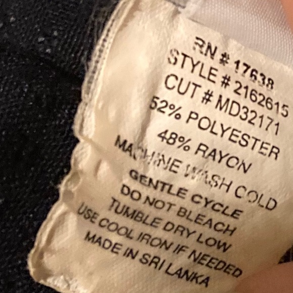 Miss Dorby Vintage 80s navy blue shift dress/jacket suit set shoulder pads - Picture 8 of 8